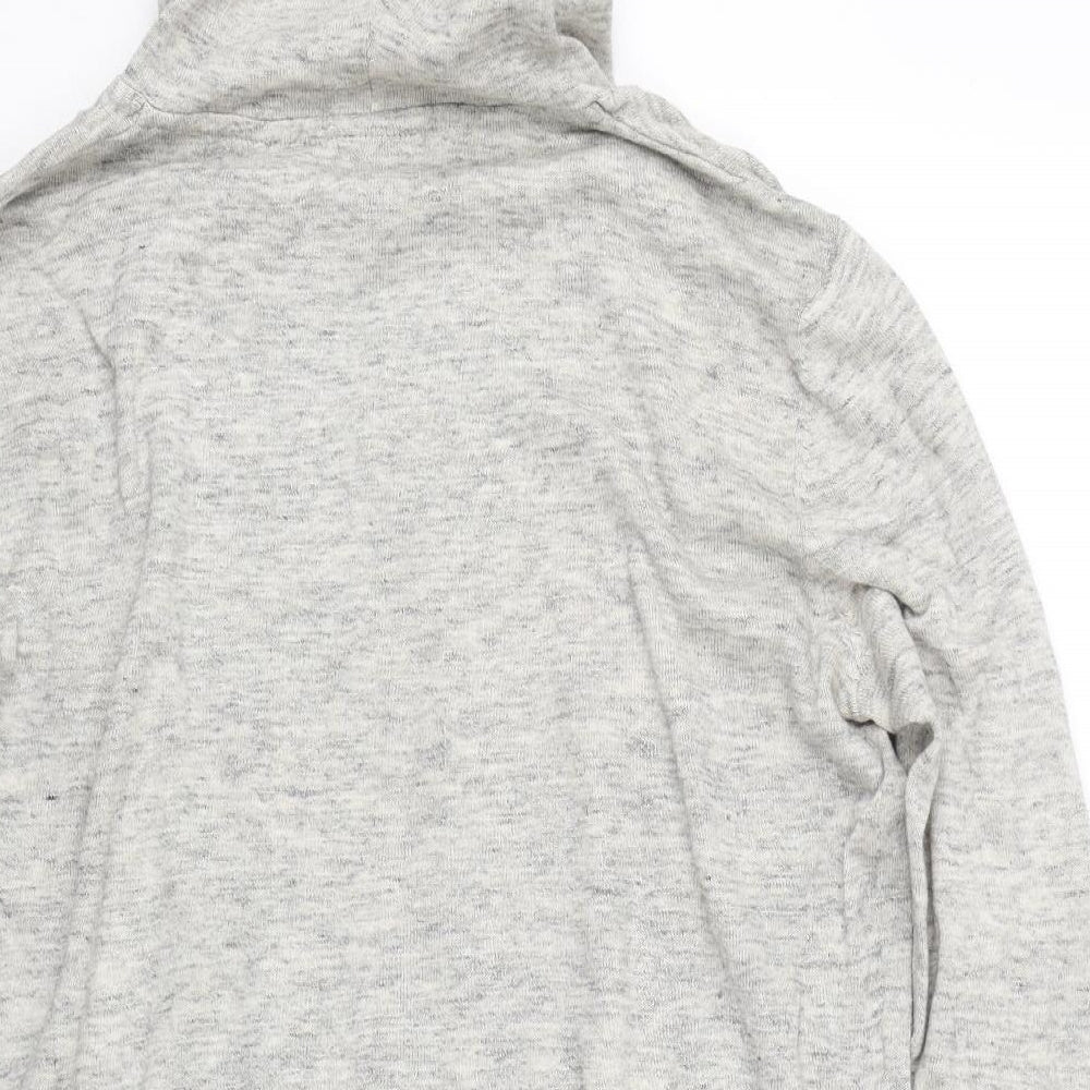 H&M Womens Grey   Pullover Hoodie Size L