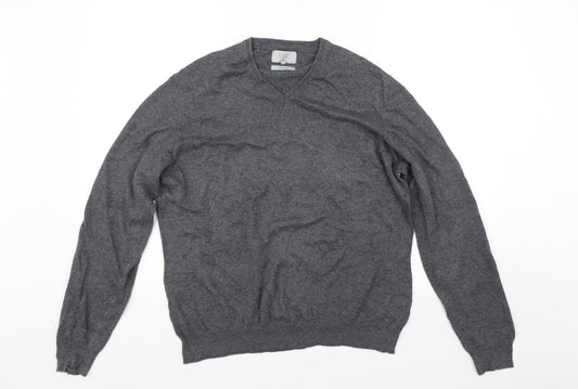M&S Mens Grey   Pullover Jumper Size M