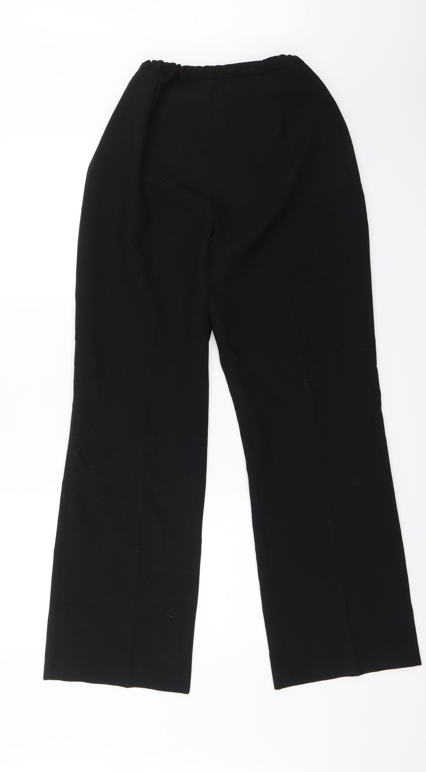 Womens UK Size 14 CMD Regular Fit  Black Trousers