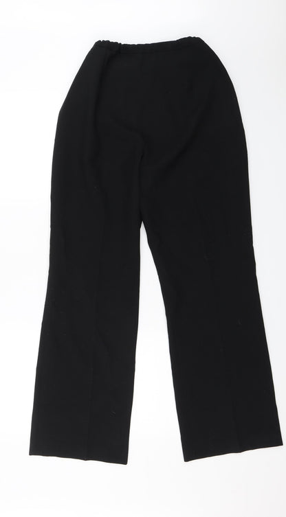Womens UK Size 14 CMD Regular Fit  Black Trousers