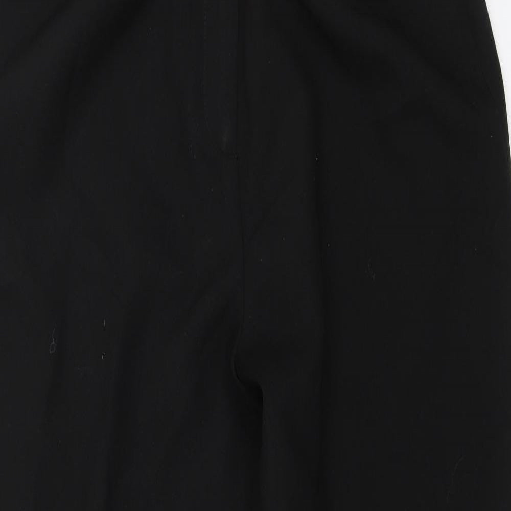 Womens UK Size 14 CMD Regular Fit  Black Trousers