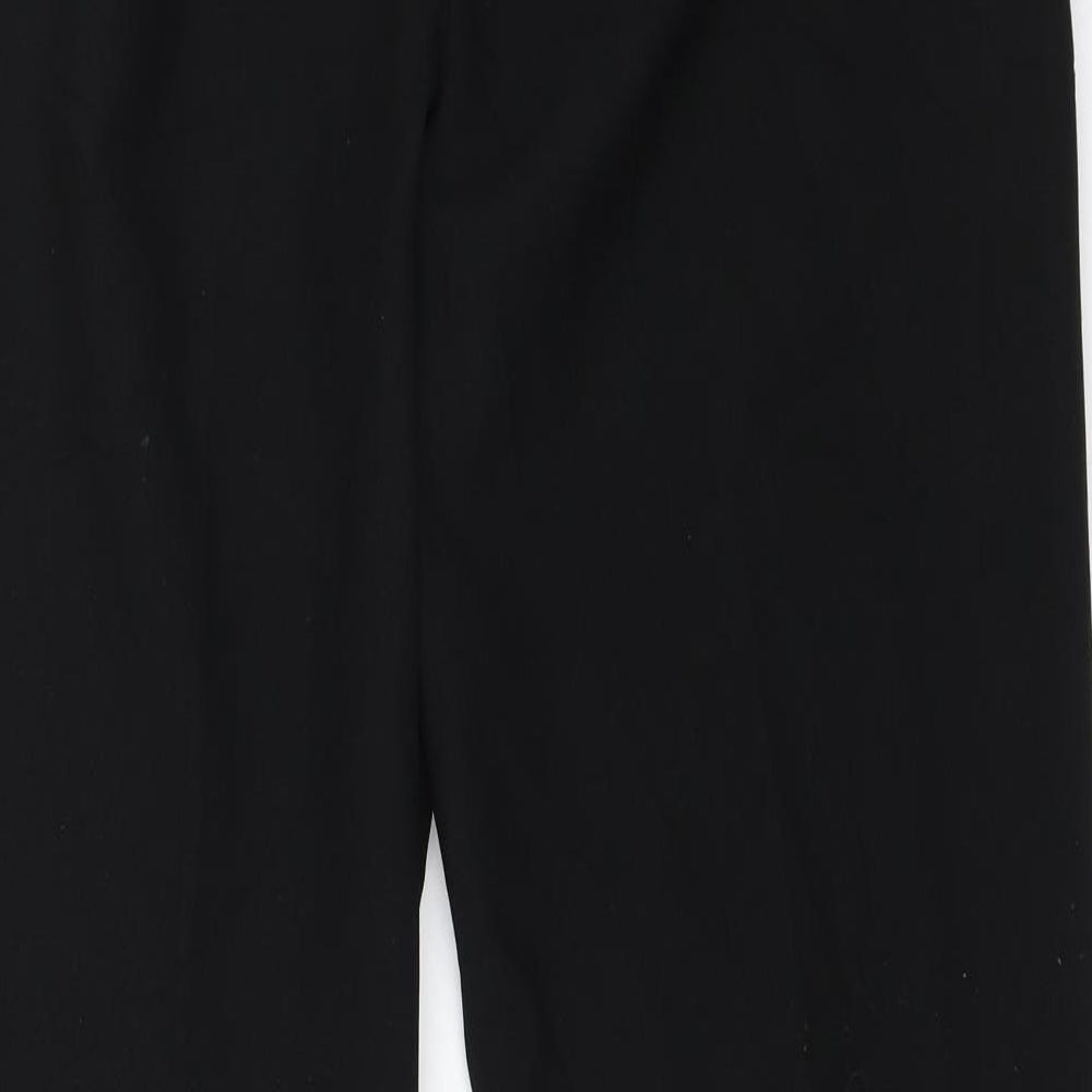 Womens UK Size 14 CMD Regular Fit  Black Trousers