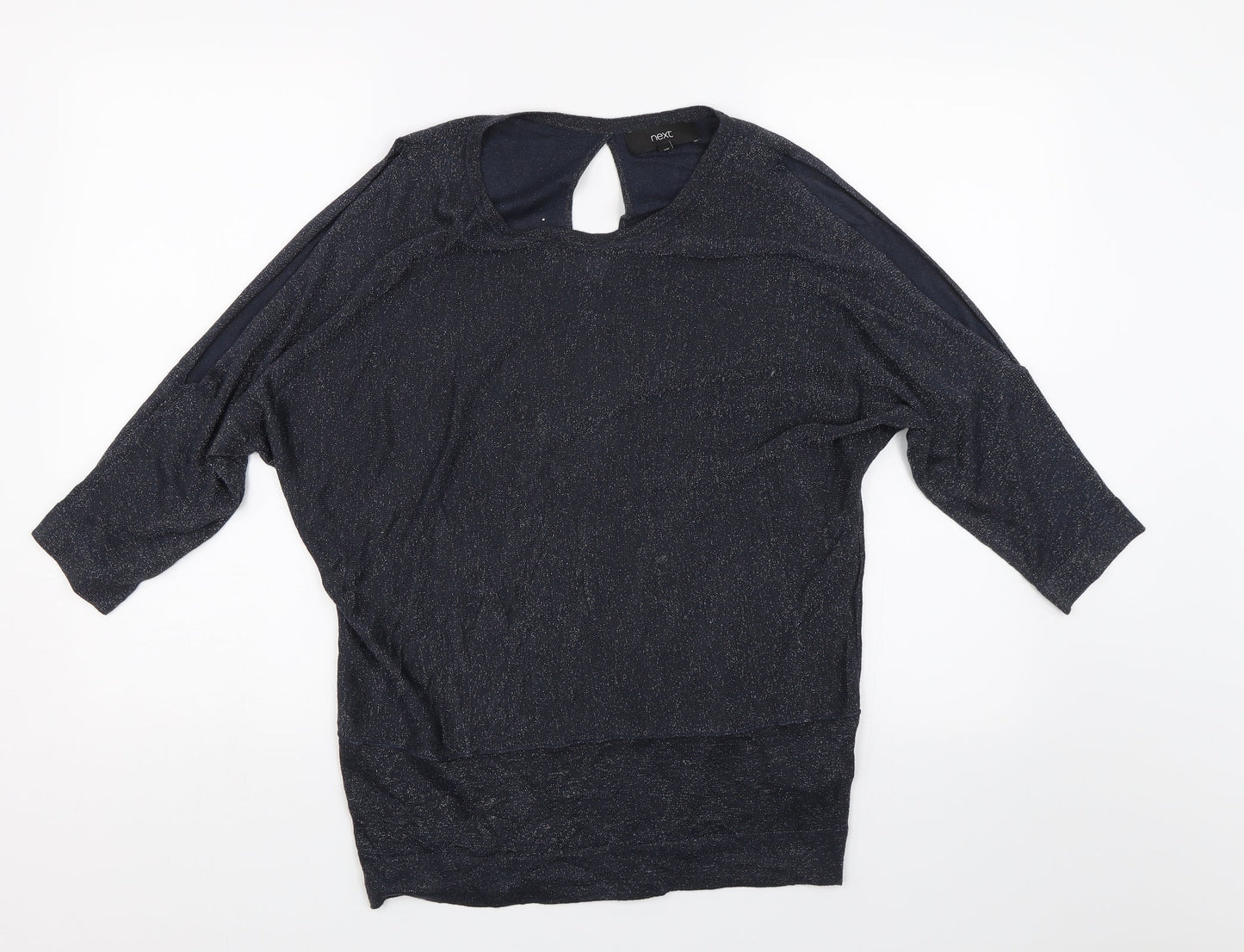 Womens UK Size 12 NEXT Blue Basic T-Shirt