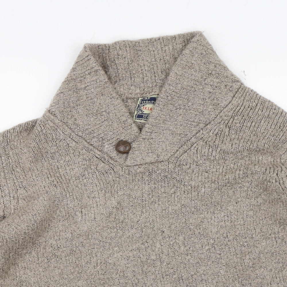 Cedar Wood State Mens Brown   Pullover Jumper Size XL