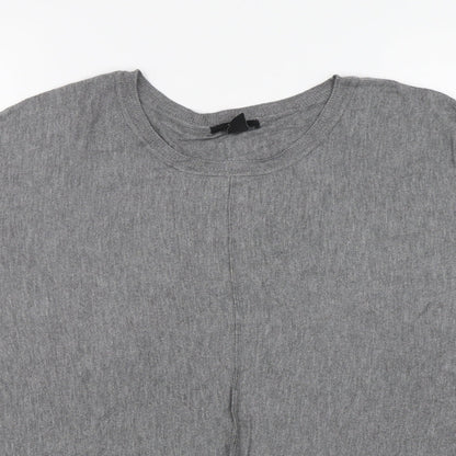 Womens UK Size M H&M Grey Pullover Jumper