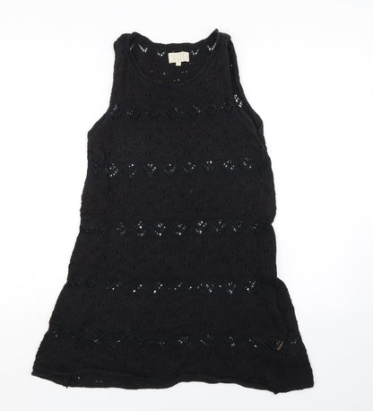 Not Shy Womens Black   Tank Dress  Size S