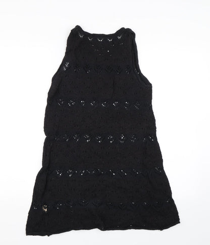 Not Shy Womens Black   Tank Dress  Size S