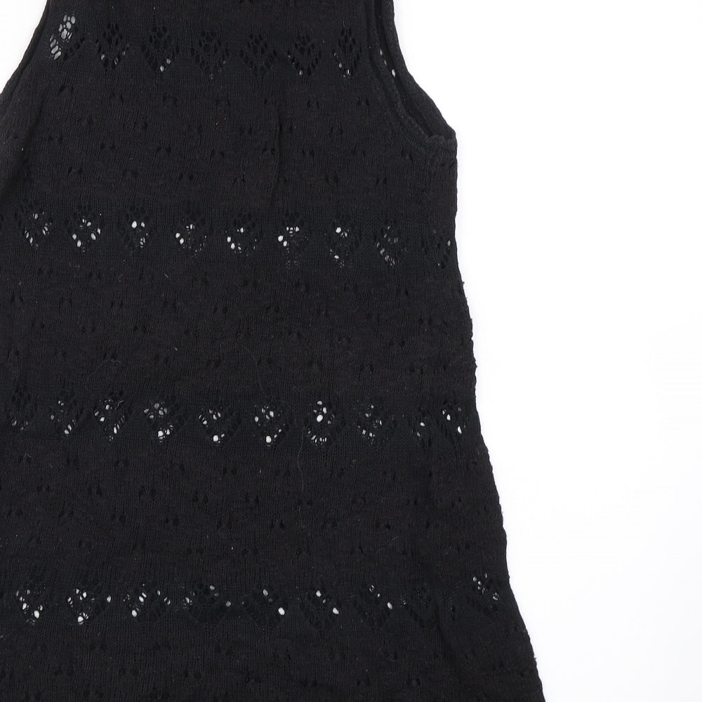 Not Shy Womens Black   Tank Dress  Size S