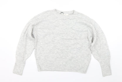 Womens UK Size S H&M Grey Pullover Jumper