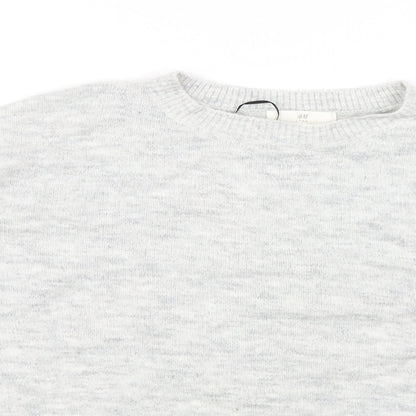 Womens UK Size S H&M Grey Pullover Jumper