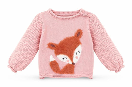 Nutmeg Baby Pink   Pullover Jumper Size 3-6 Months  - Deer