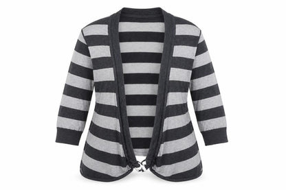Womens UK Size S Precis Grey Cardigan Jumper