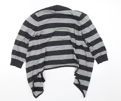 Womens UK Size S Precis Grey Cardigan Jumper