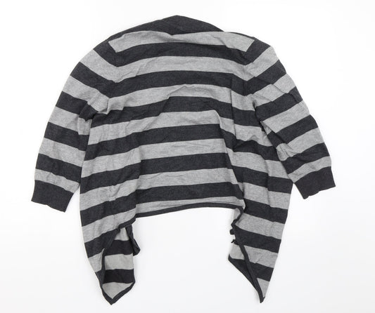 Womens UK Size S Precis Grey Cardigan Jumper