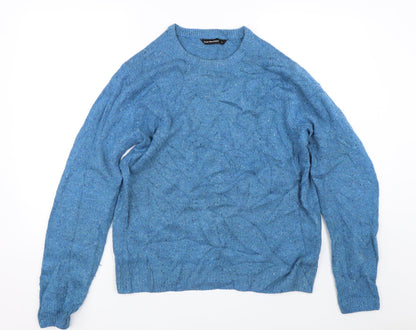 Cedar Wood State Mens Blue  Knit Pullover Jumper Size L