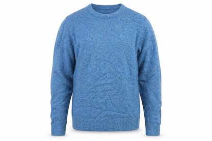Cedarwood State Mens Blue Knit Pullover Jumper Size L