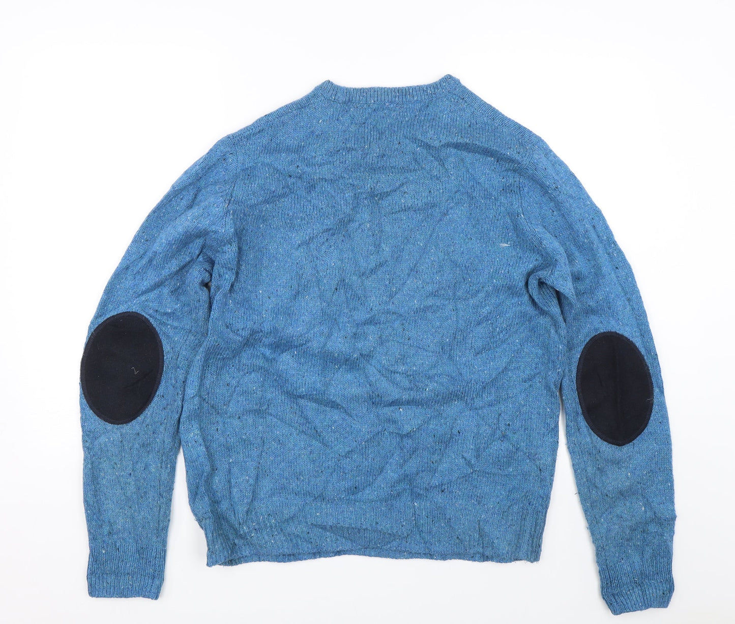 Cedar Wood State Mens Blue  Knit Pullover Jumper Size L