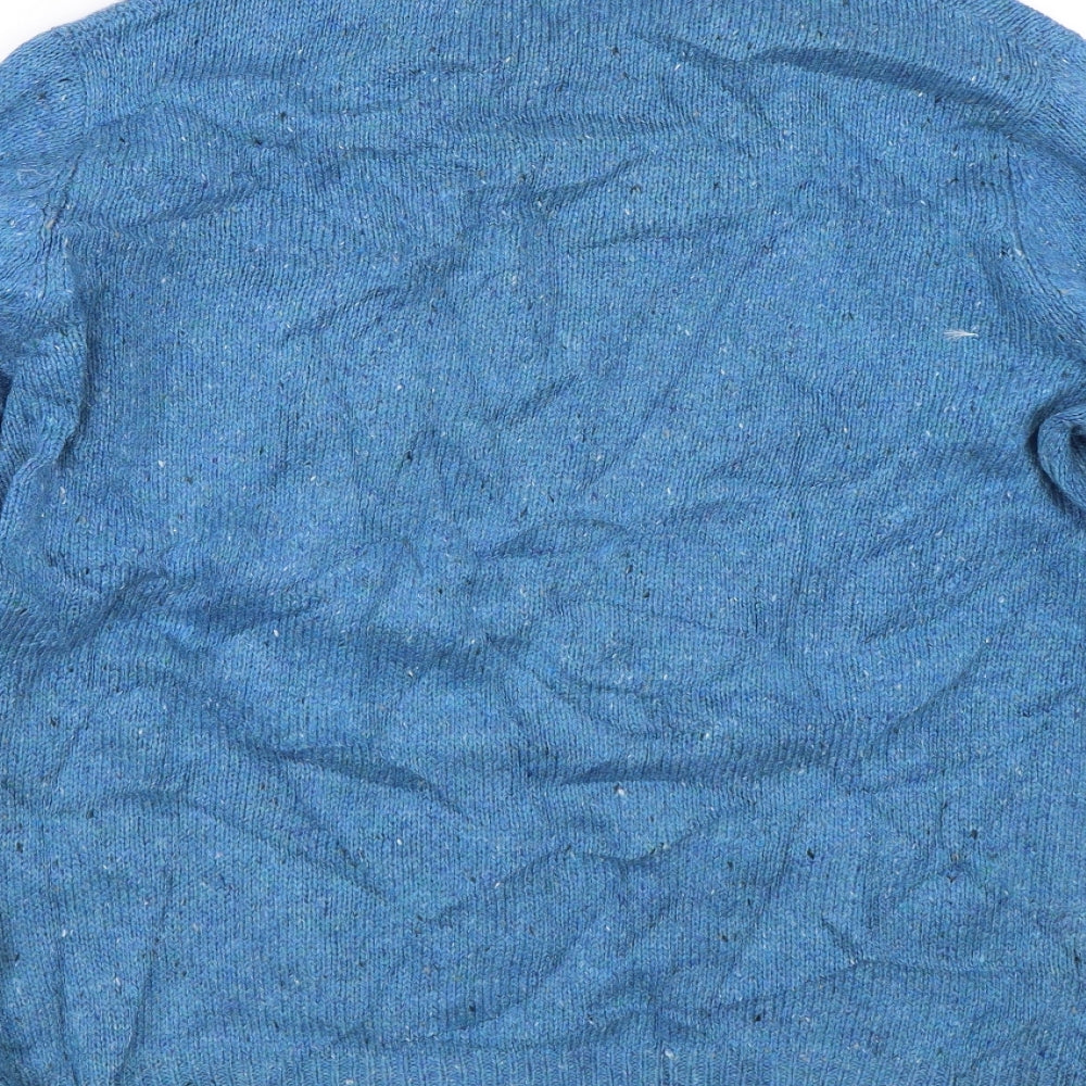 Cedar Wood State Mens Blue  Knit Pullover Jumper Size L