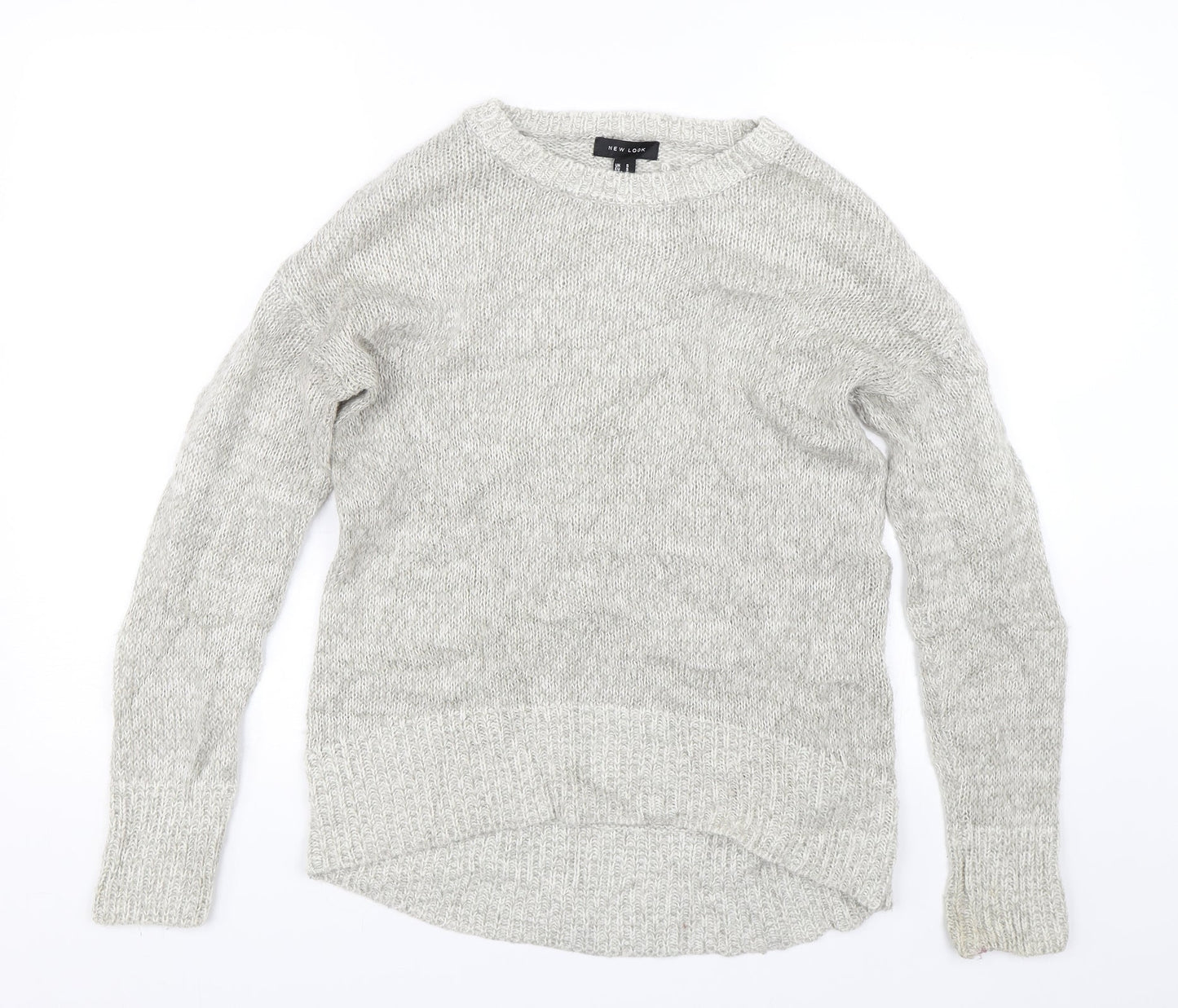 Womens UK Size S New look Beige Pullover Jumper