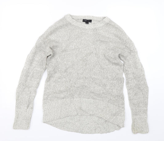 Womens UK Size S New look Beige Pullover Jumper