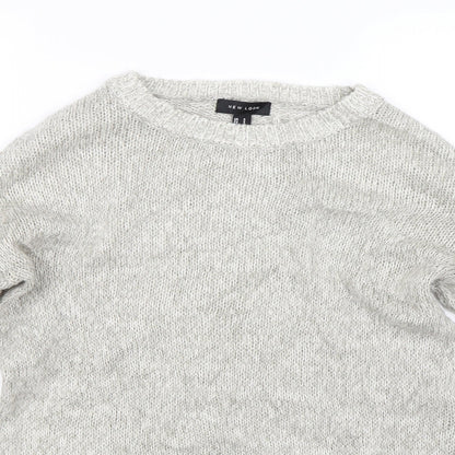 Womens UK Size S New look Beige Pullover Jumper