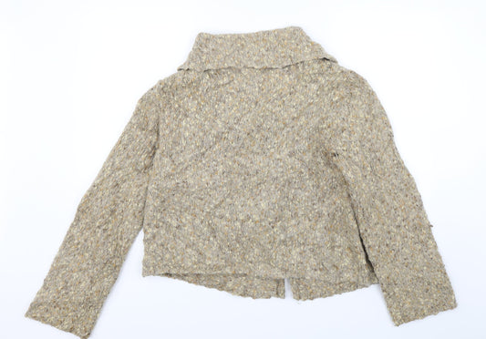 Kaliko Womens Brown  Knit Cardigan Jumper Size 12