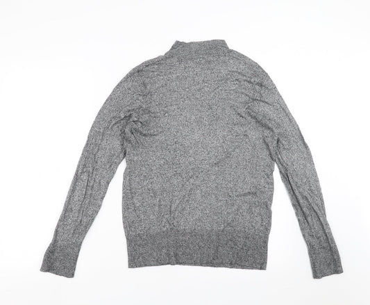 F&F Womens Grey  Knit Pullover Jumper Size 12
