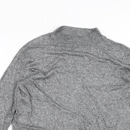 F&F Womens Grey  Knit Pullover Jumper Size 12