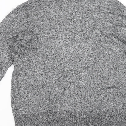 F&F Womens Grey  Knit Pullover Jumper Size 12