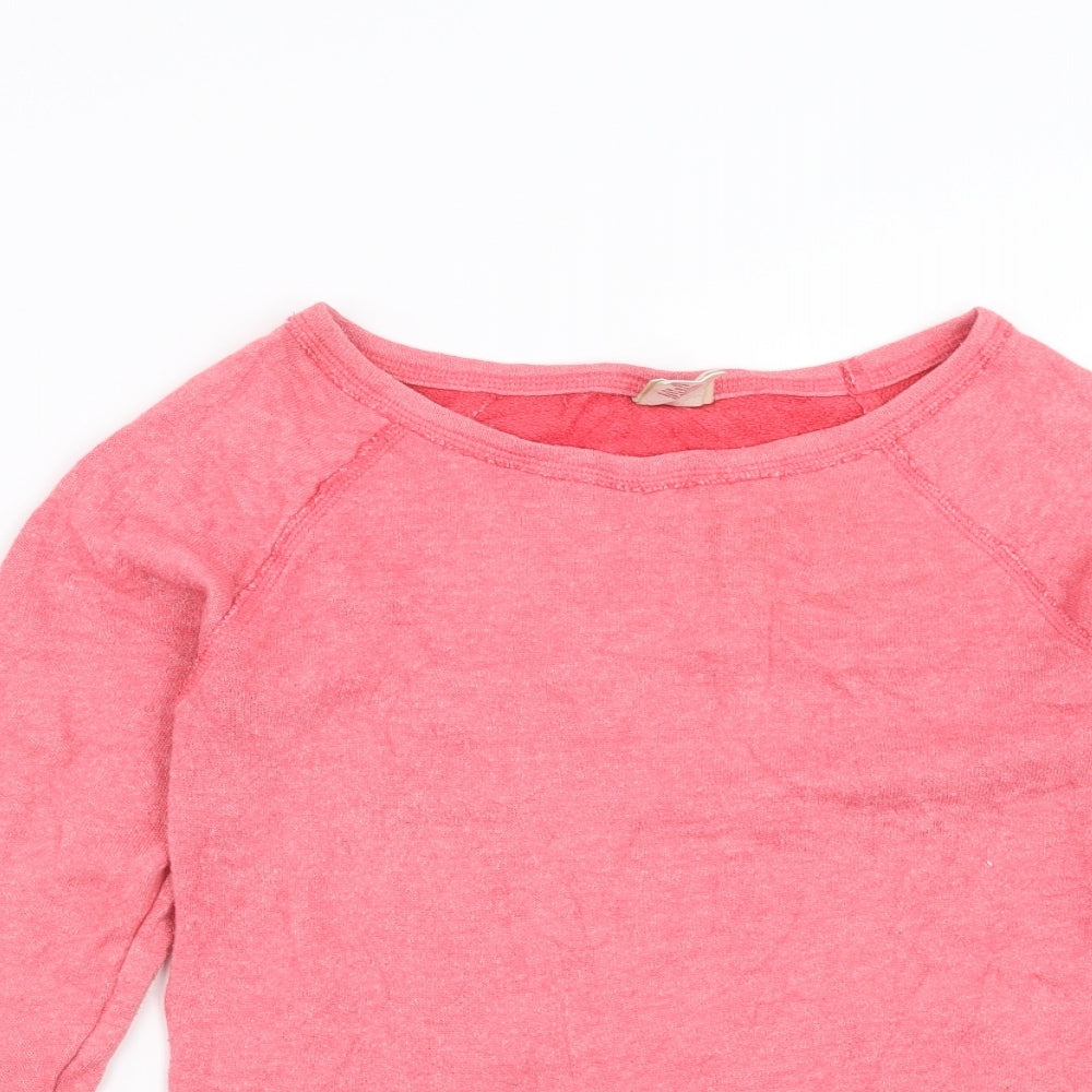 Womens UK Size XS Mossimo Pink Pullover Jumper