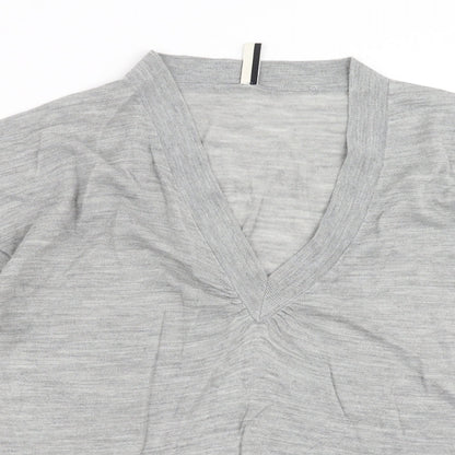 Womens UK Size 12 Topshop Grey Pullover Jumper