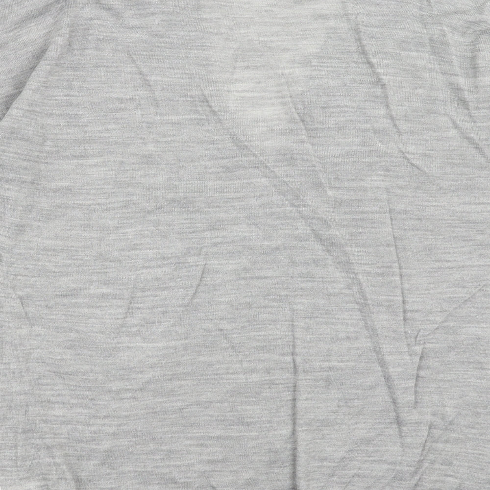 Womens UK Size 12 Topshop Grey Pullover Jumper