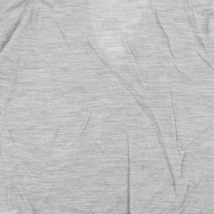 Womens UK Size 12 Topshop Grey Pullover Jumper