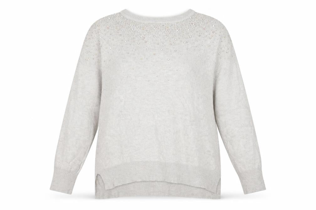 Womens UK Size 10 Primark Beige Pullover Jumper
