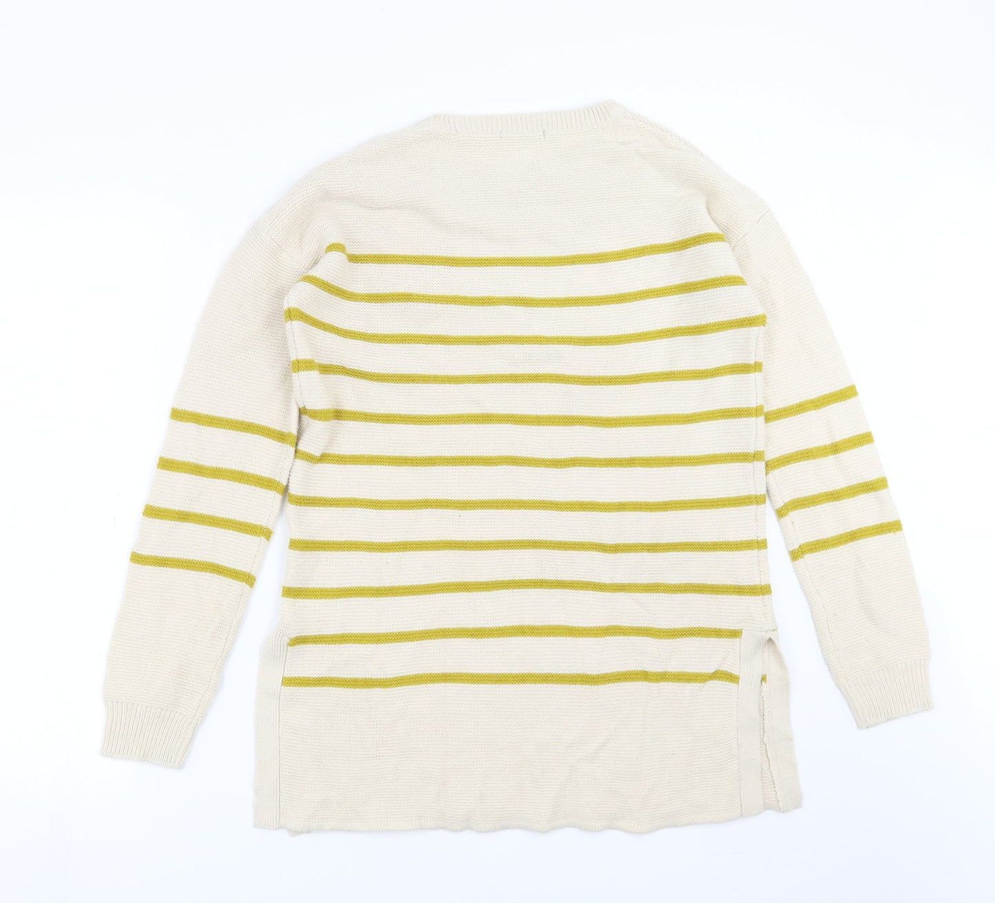 Womens UK Size 12 Sainsburys Beige Pullover Jumper