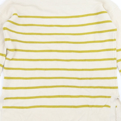 Womens UK Size 12 Sainsburys Beige Pullover Jumper