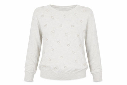 Marks & Spencer Womens Beige  Knit Pullover Jumper Size 14  - butterflies