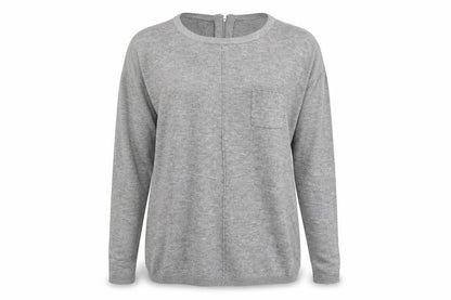 Womens UK Size 6 NEXT Grey Pullover Jumper