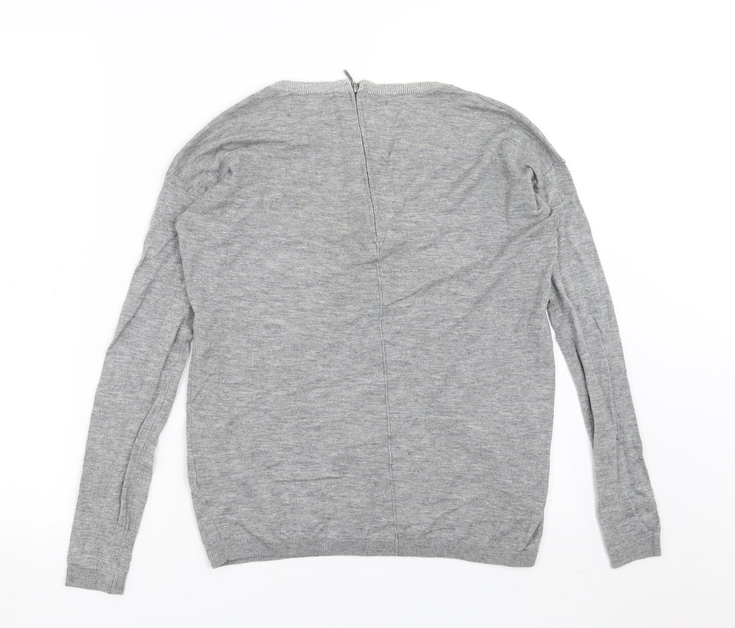 Womens UK Size 6 NEXT Grey Pullover Jumper