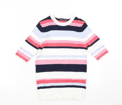 Womens UK Size 12 Marks and Spencer Multicoloured Pullover Jumper