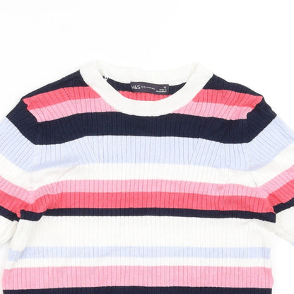 Womens UK Size 12 Marks and Spencer Multicoloured Pullover Jumper