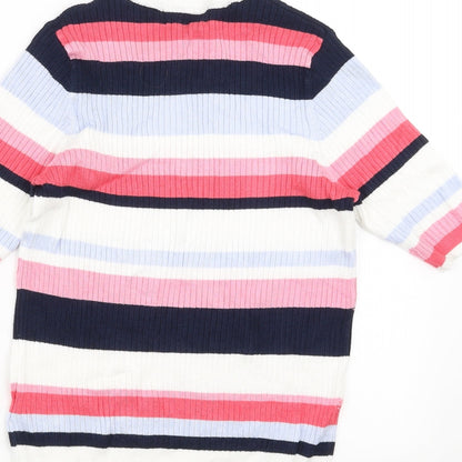 Womens UK Size 12 Marks and Spencer Multicoloured Pullover Jumper