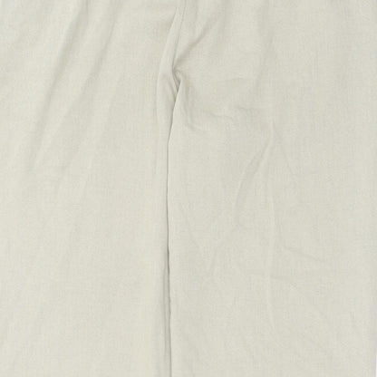Womens UK Size 16 BHS Regular Fit  Beige Trousers