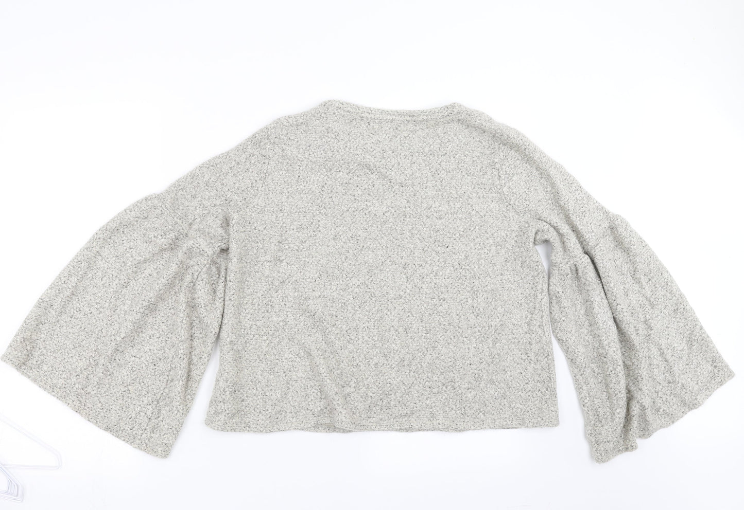 Womens UK Size 14 Marks and Spencer Beige Pullover Jumper