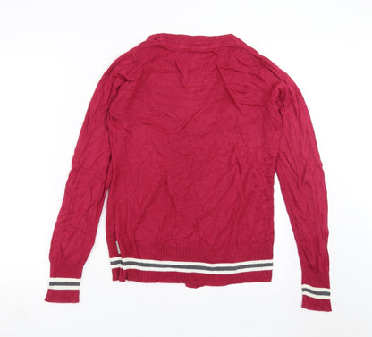 Tresspass Womens Purple  Knit Cardigan Jumper Size S
