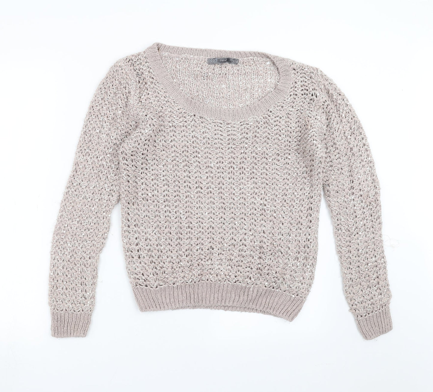 Womens UK Size L NEXT Grey Pullover Jumper