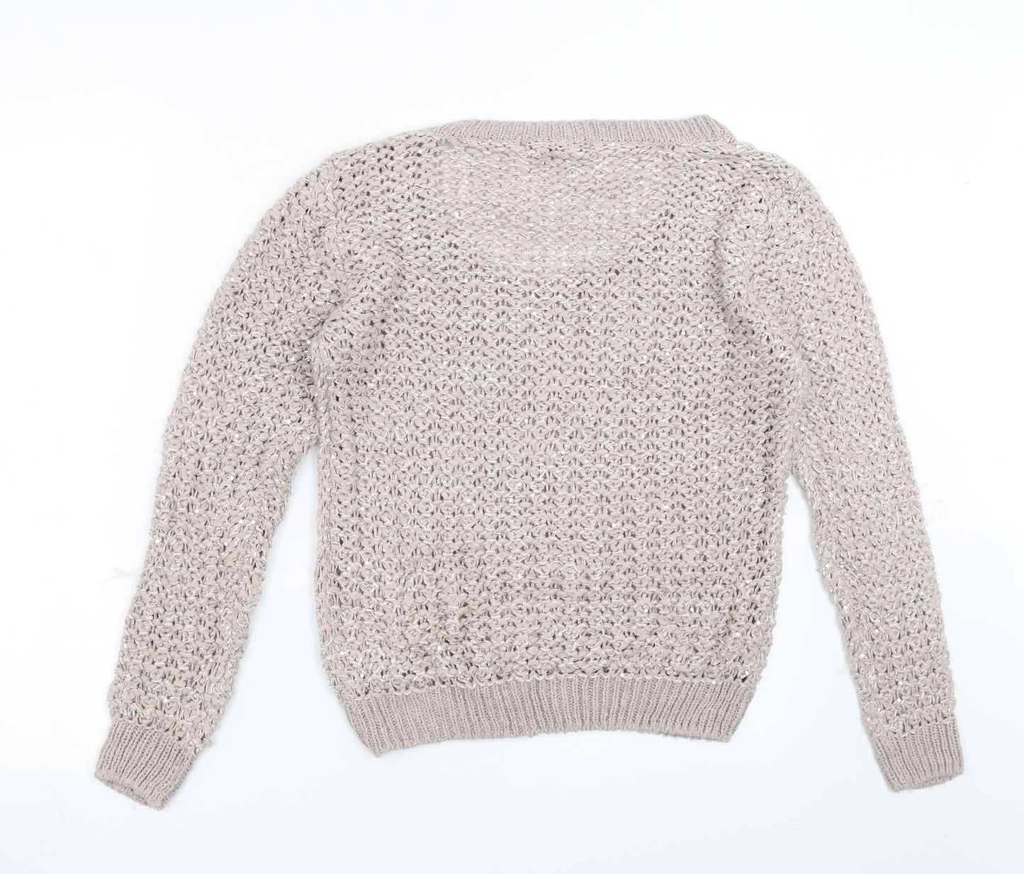 Womens UK Size L NEXT Grey Pullover Jumper