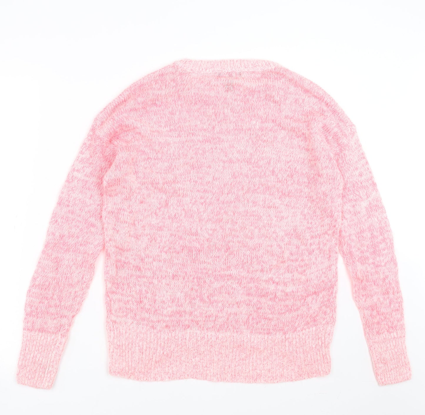 Womens UK Size S New Look Pink Pullover Jumper