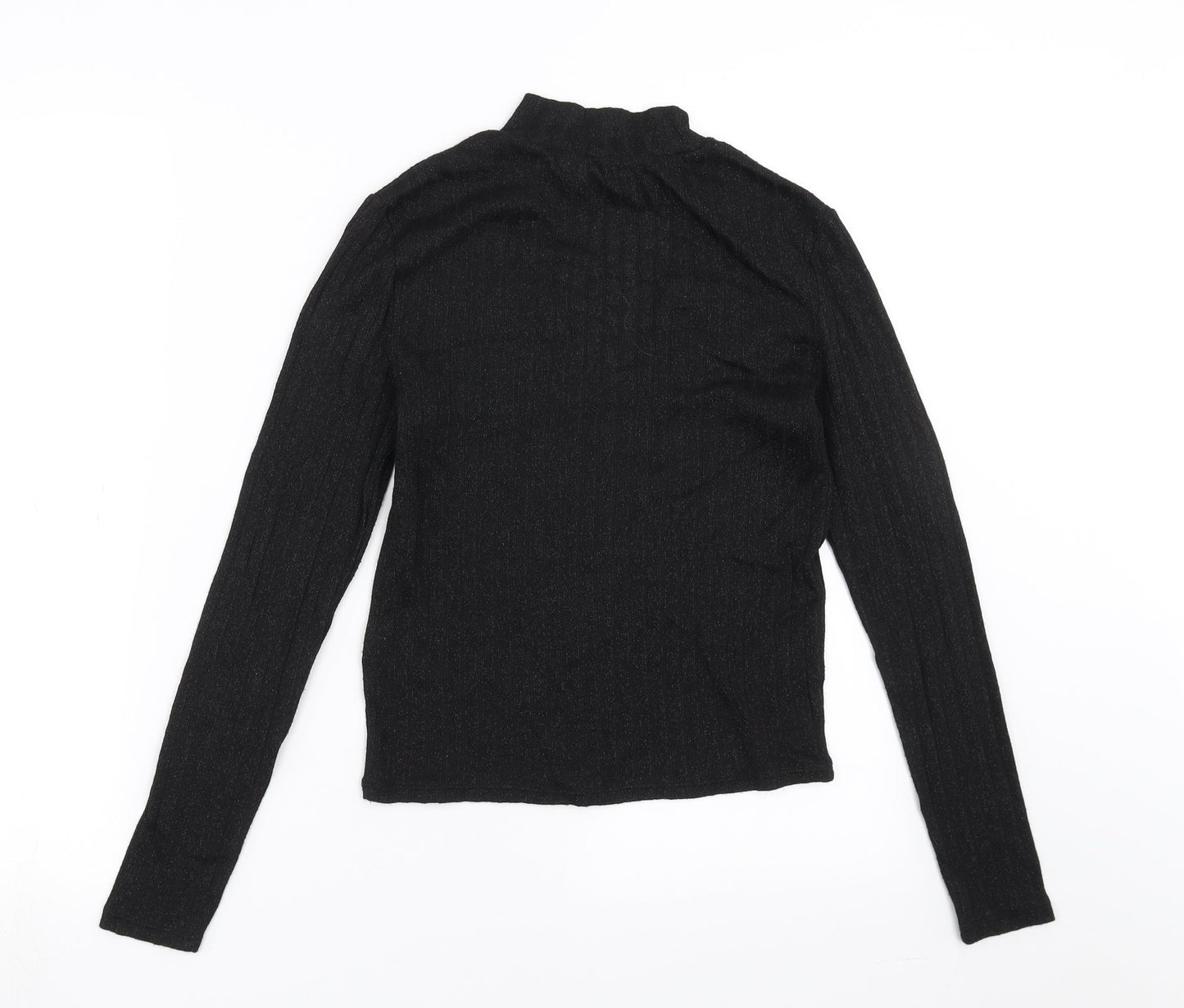 Divided by H&M Womens Black   Basic Blouse Size S