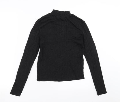 Divided by H&M Womens Black   Basic Blouse Size S